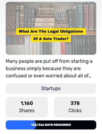 Exposure gained with Quuu