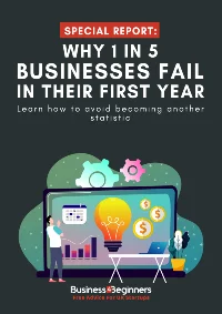 Why Businesses Fail In Their 1st Year