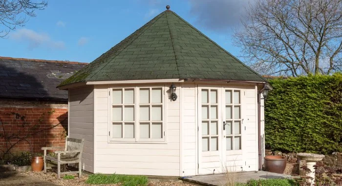 A garden or shed office might need planning permission, depending on a specific rule.