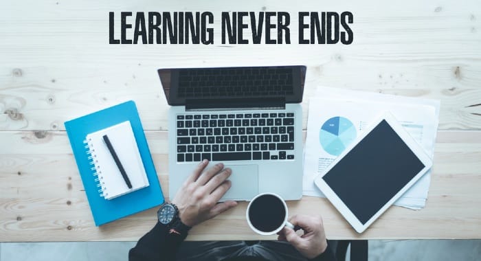 learn from feedback, improve, repeat