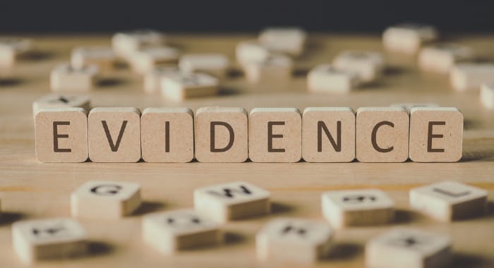 provide evidence for your claims